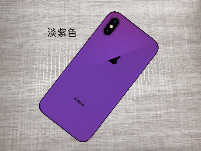 淡紫透明素色膜(Purple)